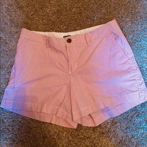 Red and white stripped super cute shorts!!🦋